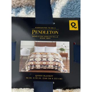 ペンドルトン(PENDLETON)の【新品未使用】ペンドルトン　クイーンサイズ(毛布)