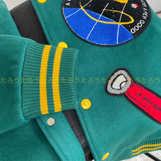 AFGK スタジャンROCKET COLLEGE JACKET 新品 M 3