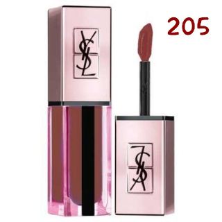 イヴサンローランボーテ(Yves Saint Laurent Beaute)のYSL ルージュ ピュールクチュール ヴェルニ ウォーターグロウ 205(口紅)