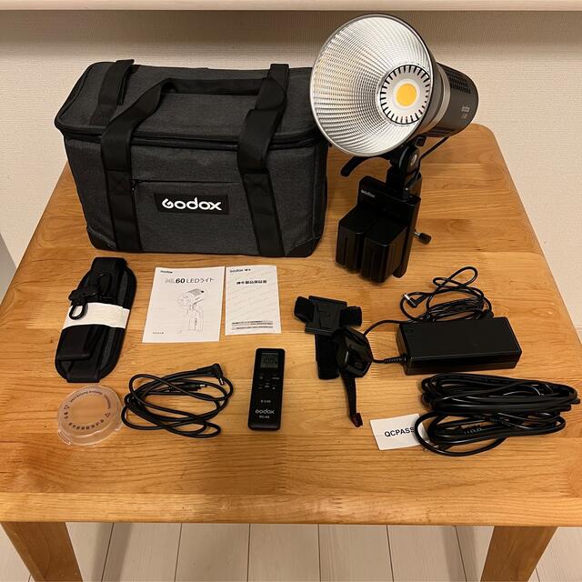 Godox ML60 LEDライト バッテリー2個付き