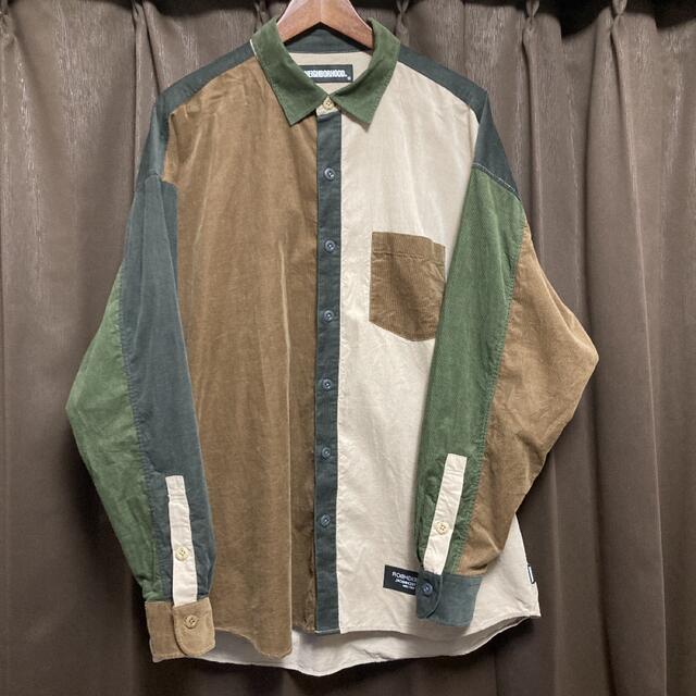 neighborhood corduroy shirt 2021aw