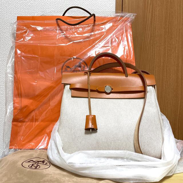 HERMES エルメス エールバック ナチュラルブラウン