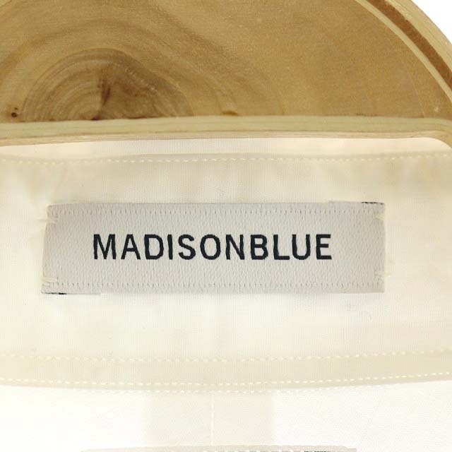 MADISONBLUE - マディソンブルー コットン ラウンドカラーシャツ 長袖