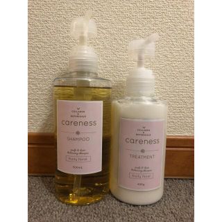 ハピネス(Happiness)のCarenessシャンプーff 500ml トリートメンff 400g【専売品】(シャンプー/コンディショナーセット)