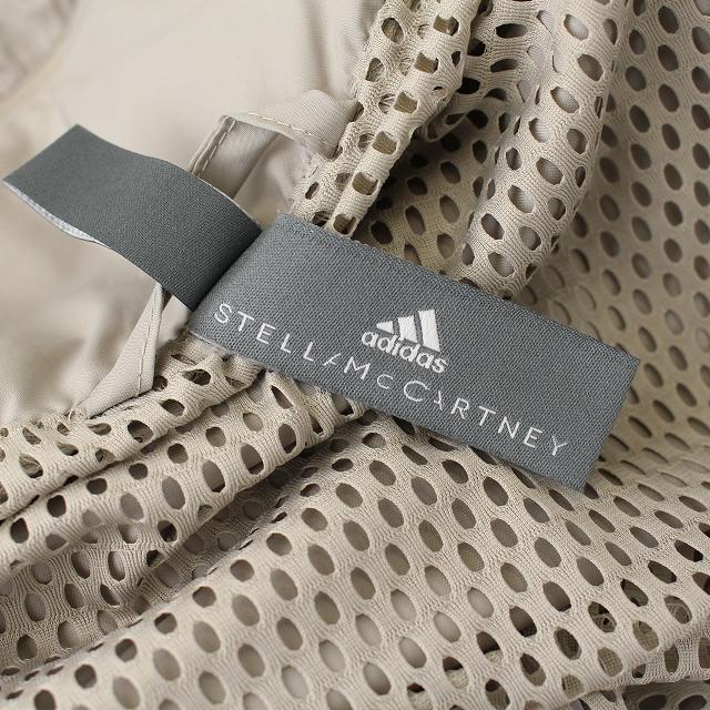 adidas by Stella McCartney(アディダスバイステラマッカートニー)のアディダス バイ ステラマッカートニー ジャケット ジップアップ XS ベージュ レディースのジャケット/アウター(ブルゾン)の商品写真