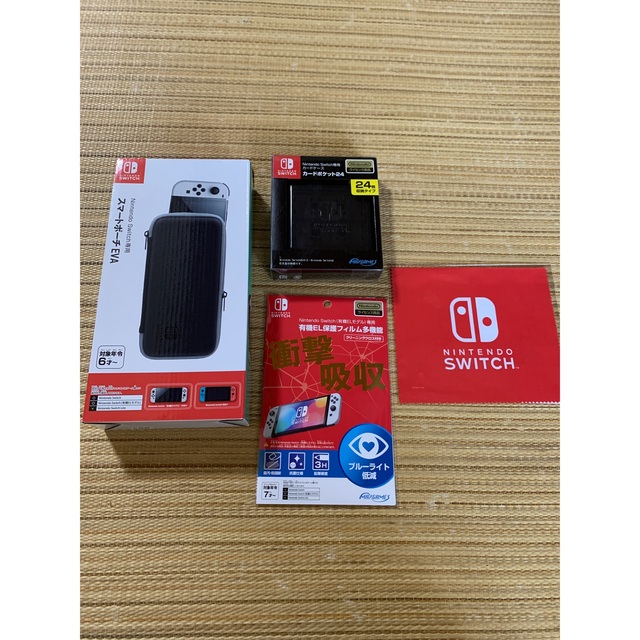 Nintendo Switch(ニンテンドースイッチ)のNintendo Switch EL アクセサリー  エンタメ/ホビーのゲームソフト/ゲーム機本体(その他)の商品写真