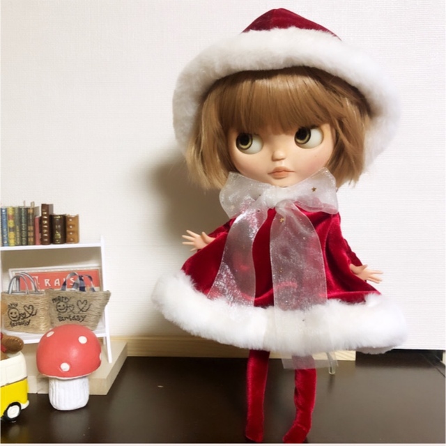 ブライスアウトフィットクリスマスblythedoll