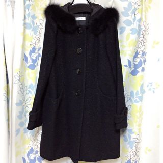 ルーデルー(Rew de Rew)のTomi様専用☆美品☆Rew de Rewフード付きコート☆(ロングコート)