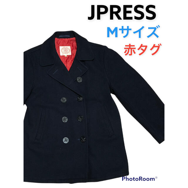 J.PRESS   美品JPress ジェープレス ピーコート ネイビー 赤タグの