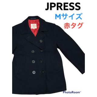 ジェイプレス(J.PRESS)の【美品】JPress ジェープレス　ピーコート　ネイビー　赤タグ(ピーコート)