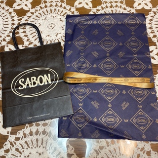 サボン(SABON)のサボン　ショッパー、ラッピングリボン、包装紙(ラッピング/包装)