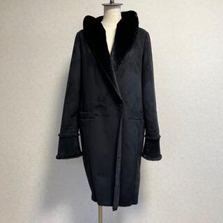 新品 ❤︎フェイク ムートン コート 黒