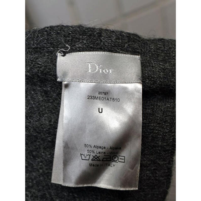 DIOR HOMME(ディオールオム)のDior Homme ディオールオム アルパカウール ストール マフラー メンズのファッション小物(ストール)の商品写真