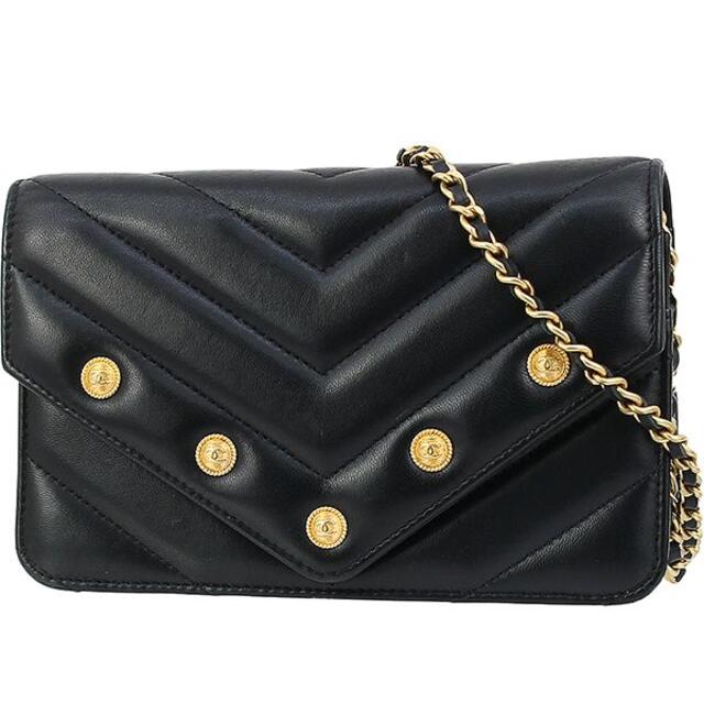 CHANEL チェーンショルダーウォレット バッグ 長財布 シャネル 4412