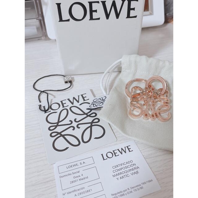LOEWE アナグラム キーリング - キーホルダー