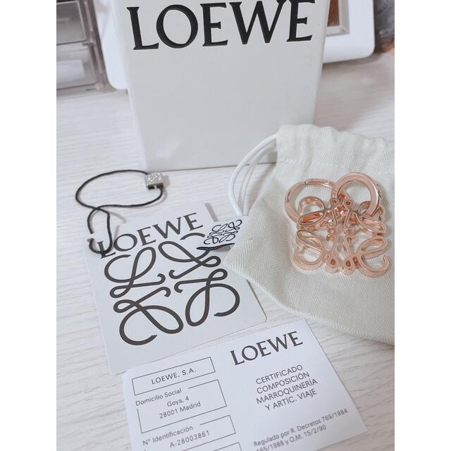 LOEWE(ロエベ)のLOEWE アナグラム キーリング レディースのファッション小物(キーホルダー)の商品写真