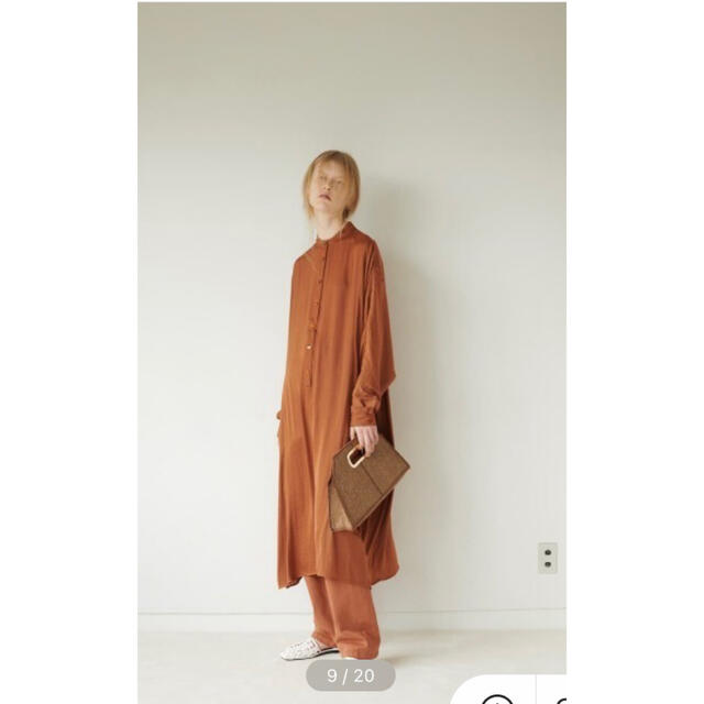 moussy(マウジー)の【moussy】maxi shirts dress レディースのワンピース(ロングワンピース/マキシワンピース)の商品写真