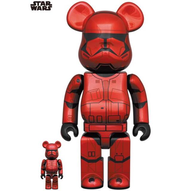 BE@RBRICK SITH TROOPER CHROME 100% 400%のサムネイル