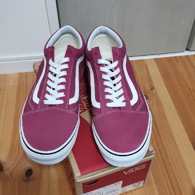 早い者勝ち値引きUSED美品】VANS OLD SKOOL ピンク30cm - スニーカー