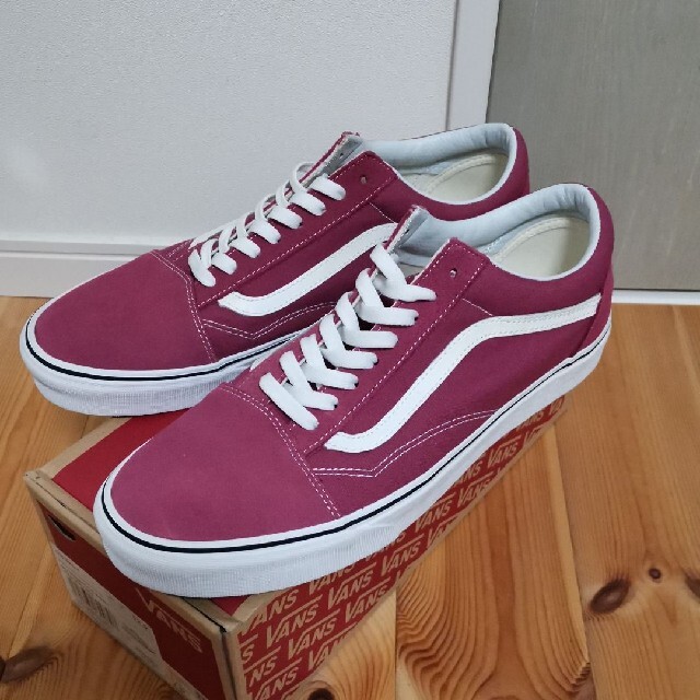 【早い者勝ち値引きUSED美品】VANS OLD SKOOL ピンク30cm