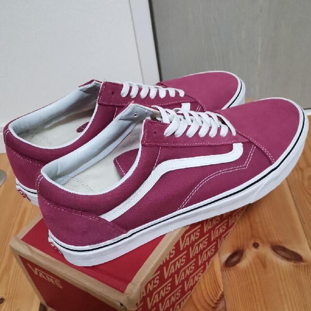 【早い者勝ち値引きUSED美品】VANS OLD SKOOL ピンク30cm