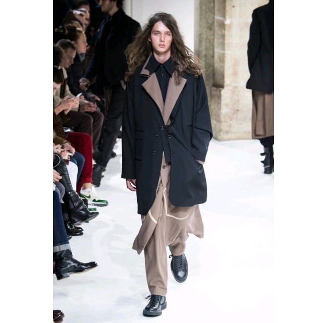 Yohji Yamamoto 17aw Look3 ラグランギャバコート 愛用 www.atre61.fr