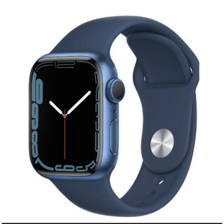 アップルウォッチ(Apple Watch)のApple Watch  7 41mm アルミ ブルー(その他)