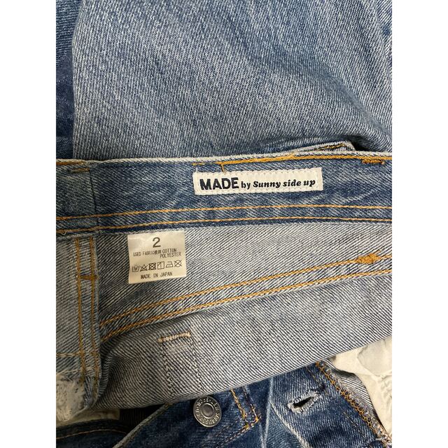 Levi's(リーバイス)のmacaroni様専用リメイクデニムMADE by Sunny side up  レディースのパンツ(デニム/ジーンズ)の商品写真