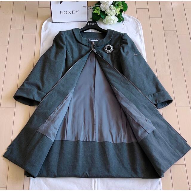 FOXEY  タキシードストレッチワンピース  38  極美品  Rene