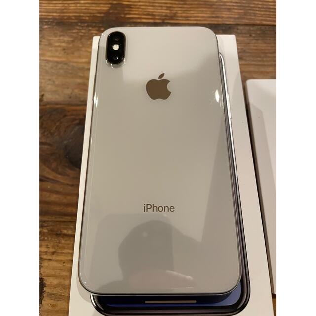 お買い得安い Apple - iPhone X Silver 256 GB au SiMロック解除済の通販 by yasu5602's shop|アップルならラクマ 再入荷在庫