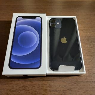 アイフォーン(iPhone)のiPhone12 mini 128gb　ブラック(スマートフォン本体)