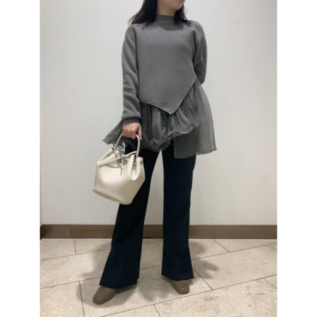 最終値下げ】ラッフルプリーツレイヤーニット culto.pro