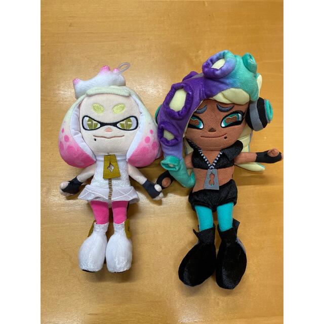 スプラトゥーン2のアイドルユニット「テンタクルズ」ぬいぐるみセット