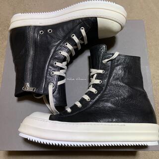 リックオウエンス(Rick Owens)のrick owens sneakers 41 BLACK/MILK(スニーカー)