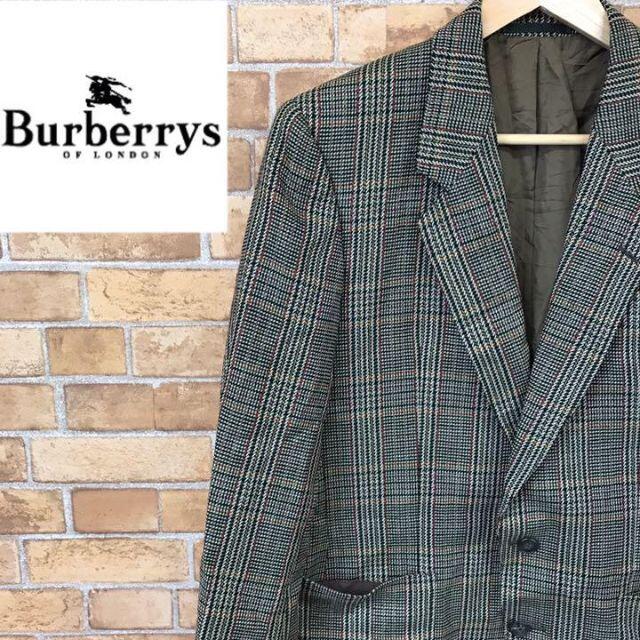 【バーバリー】Burberry’s 90s テーラードジャケット　グレンチェック | フリマアプリ ラクマ
