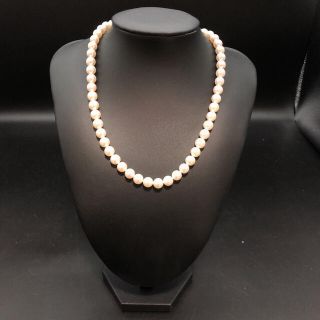 タサキ(TASAKI)の良品　TASAKI あこや真珠パールネックレス◎保証書・ケース付き◎7.5mm(ネックレス)