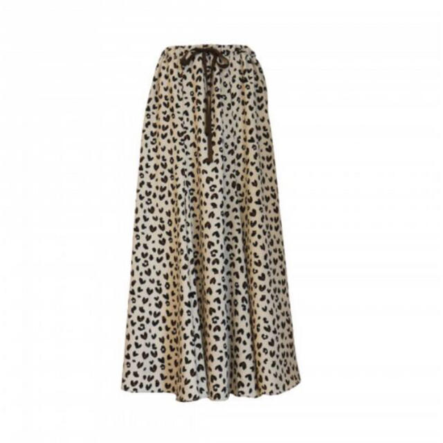 新品未使用！BayBee Heart leopard flare skirt