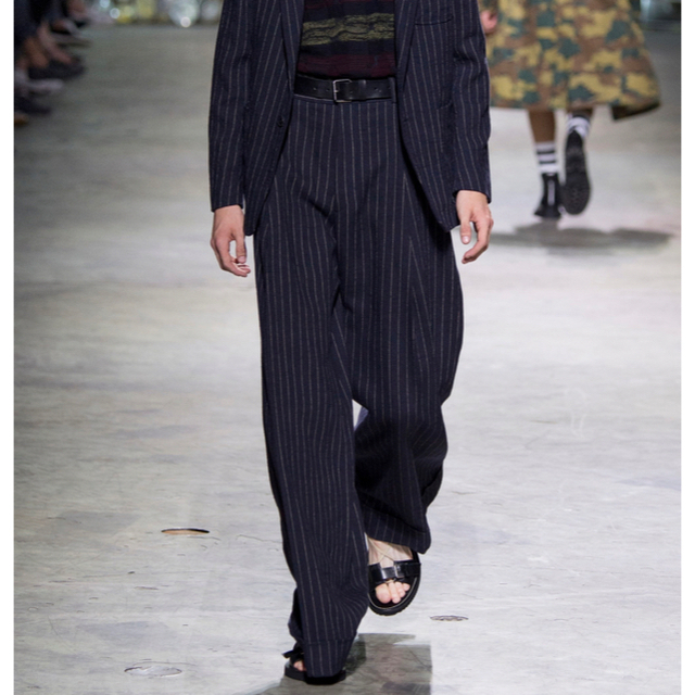 DRIES VAN NOTEN 17SS ウールワイドスラックス | hartwellspremium.com