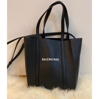 バレンシアガ(Balenciaga)のバレンシアガ EVERYDAY XXS トートバッグ 黒 2回使用 USED美品(トートバッグ)