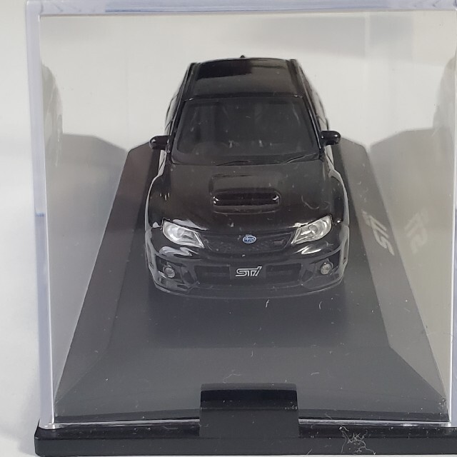 スバル(スバル)のSUBARU WRX STI ミニカー(BLACK) エンタメ/ホビーのおもちゃ/ぬいぐるみ(ミニカー)の商品写真