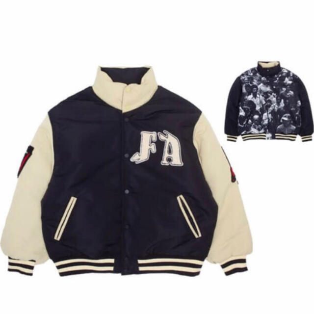 FUCKING AWESOME/REVERSIBLEVARSITY PUFFER