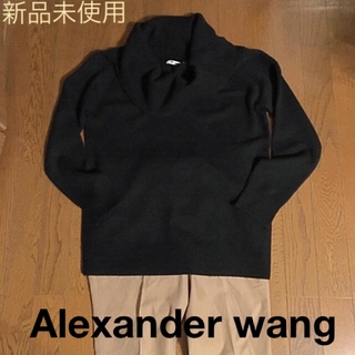 アレキサンダーワン(Alexander Wang)のAlexander wang ニットセーター 黒(ニット/セーター)
