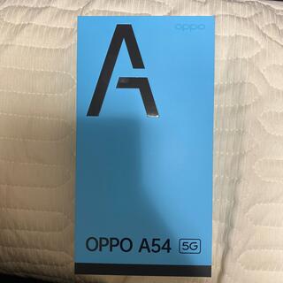 OPPO オッポ A54 5G シルバーブラック CPH2303BK Snapdの通販 by ...