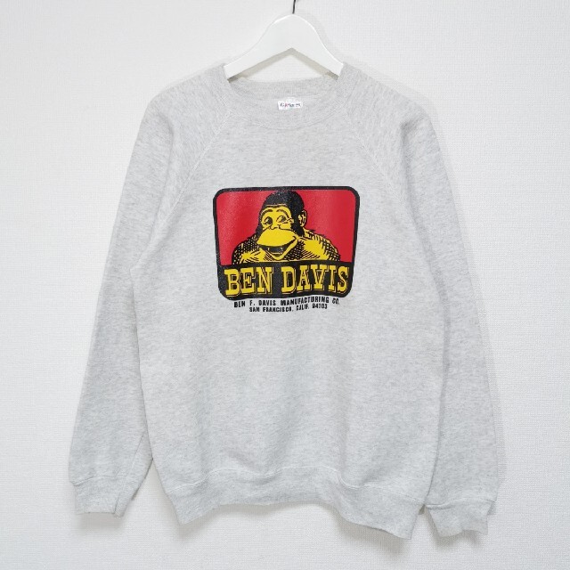 L 80s ベンデイビス BEN DAVIS HANES スウェット USA製