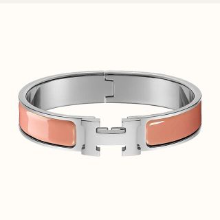 エルメス(Hermes)のエルメス HERMES クリックH ローズフロリダ　バングル ブレスレット(ブレスレット/バングル)