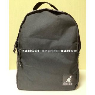 カンゴール(KANGOL)のカンゴールリュック　黒(リュック/バックパック)