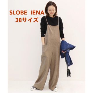 スローブイエナ(SLOBE IENA)の未使用＊SLOBE IENA ウォッシャブルツィード エプロンオールインワン(オールインワン)