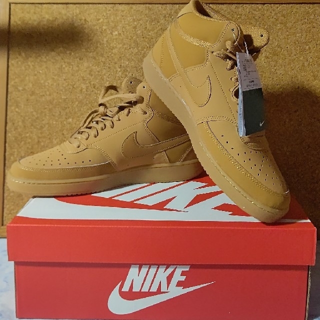 今週値下げ中❗️NIKE コートビジョン MID スニーカー メンズ 2