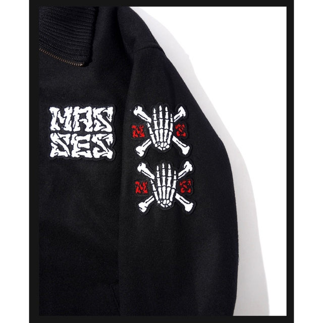MASSES TOKYO MELTON ZIP JKT/L Black マシス 選ぶなら 50.0%OFF