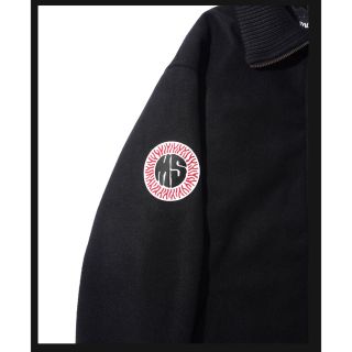 masses マシス melton zip jaket size M kazaguruma.or.jp